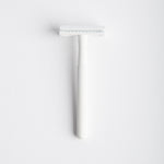 Matte White Safety Razor