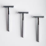 Silver Safety Razor